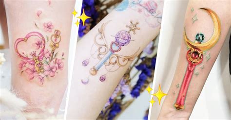 15 Tatuajes de ‘Sailor Moon’ para tener el poder lunar